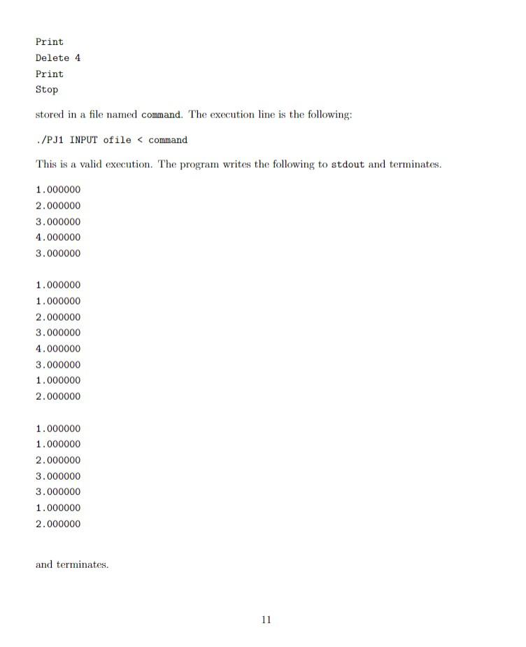 the same behavior of your project on Gradescope. You are advised to