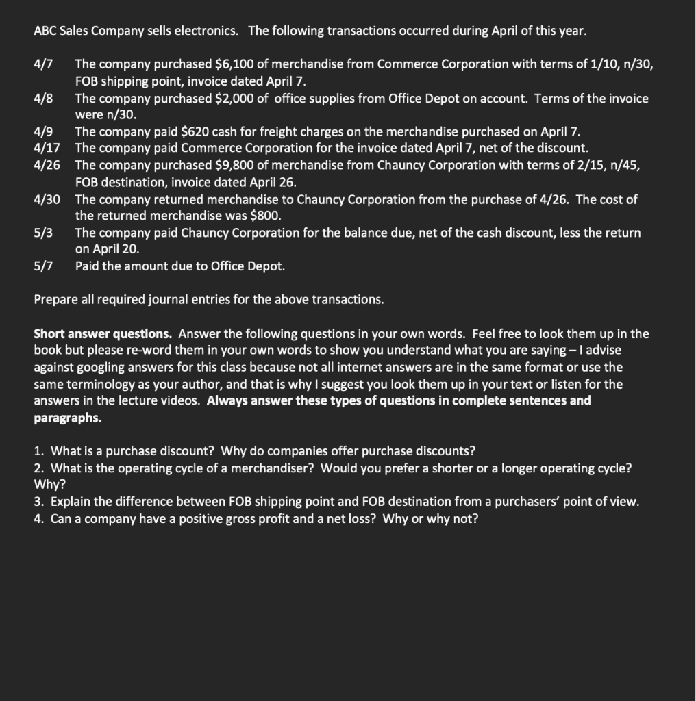 Please help me with this accounting question. It is one entire question.