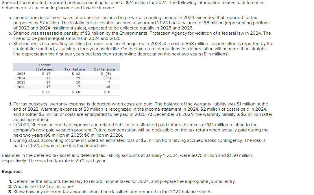 is required for a transaction/event, select "No journal entry required" in the