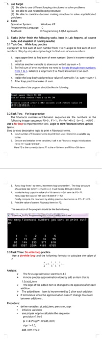 c programming lab 5 t Be able to By the co robem