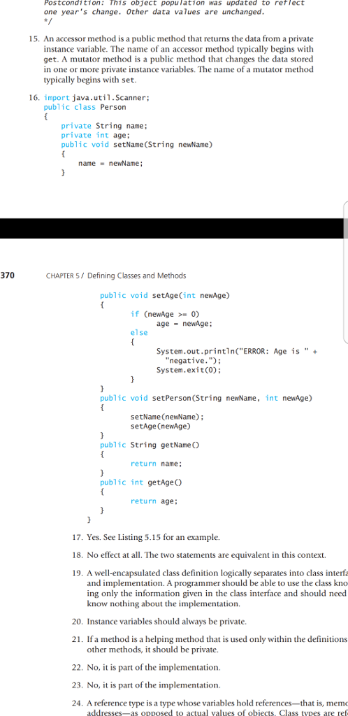 In JAVA, please write code and follow all directions Textbook 7ed. P732