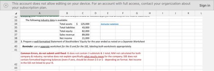 account does not allow editing on your device. For an account with