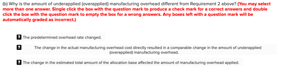 Computation of underapplied or overapplied manufacturing overhead Actual manufacturing overhead cost Manufacturing