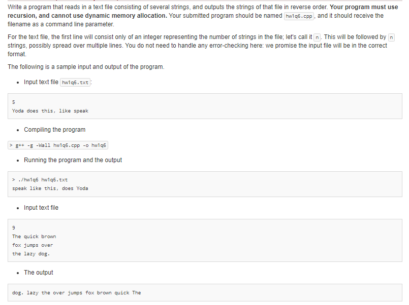 C++ Programming Only Write a program that reads in a text file