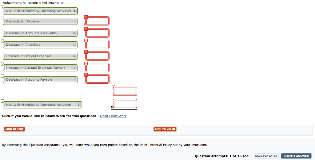 sections of Buffalo Corp.'s balance sheets at December 31, 2021 and 2022,