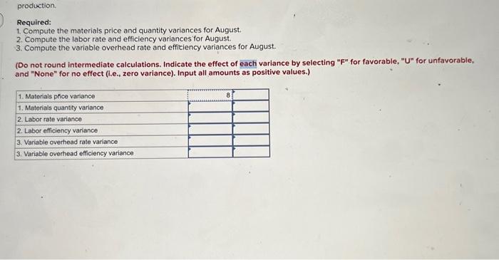 Parts, Incorporated, manufactures auto accessorles. One of the company's products is a