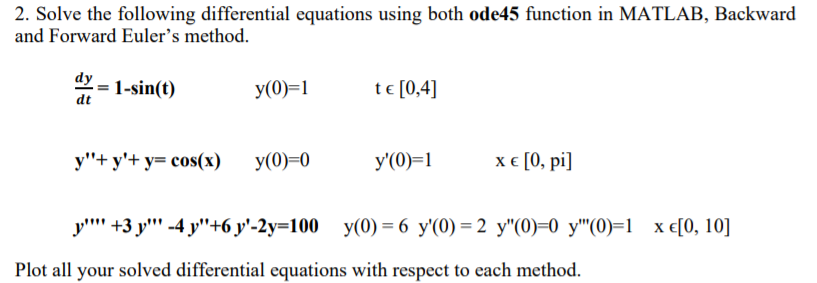  Using Matlab, need help writing Functions into the syntax %Equation 1