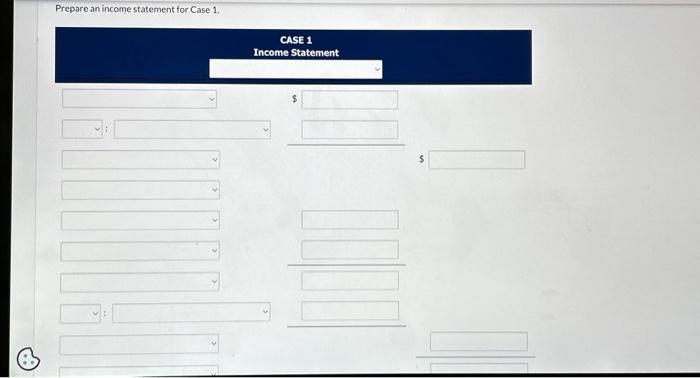 letter. Prepare the current assets section of the balance sheet for Case