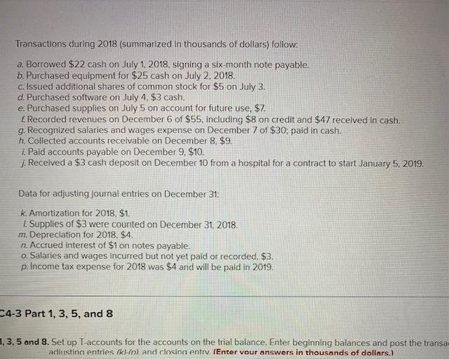 (Chapters 2, 3, and 4) (LO 2-3, LO 3-3, LO 4. 1,