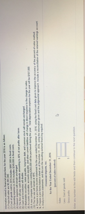  I need A, B, and C answered using the table provided