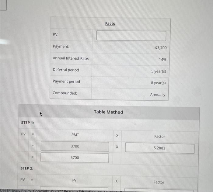 nearest whole dollar. Be sure to use this rounded answer in any