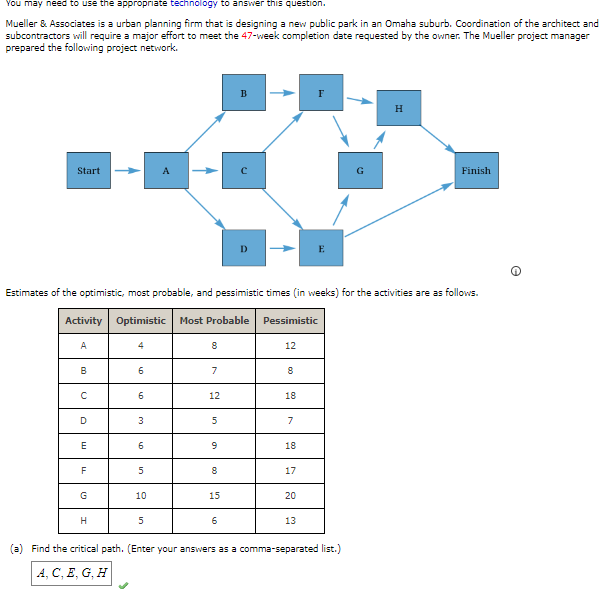 Can I get help on answering part C & D & E