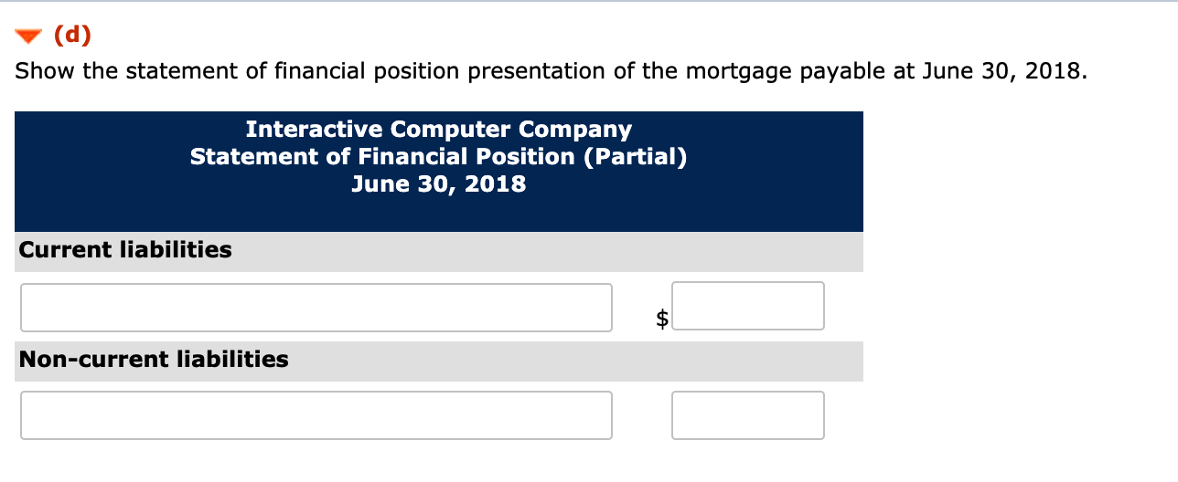 repair center. The mortgage terms provide for semi-annual blended principal and interest