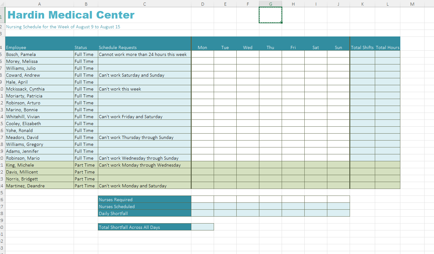 Case Problem 2 Data File needed for this Case Problem: NP_EX_8-4.xlsx Hardin