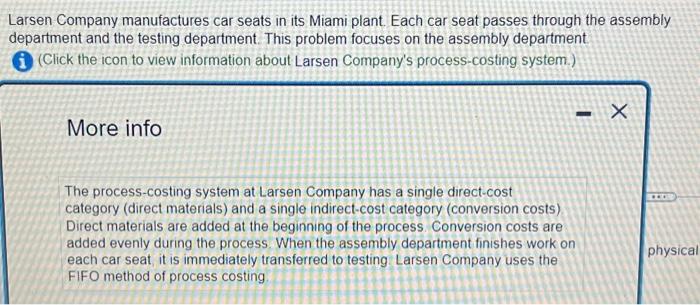  Reference Requirements 1. For each cost category, compute equivalent units in