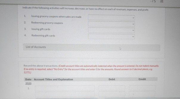 loyalty program at the beginning of 2020 in which customers making cash
