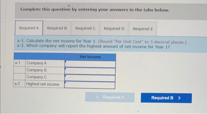 January 1, Year 1, for $50.000. Each truck was expected to last