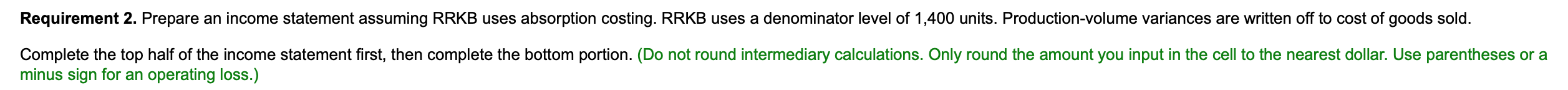 of 220 boards. During the year, it produced 1,400 boards and sold