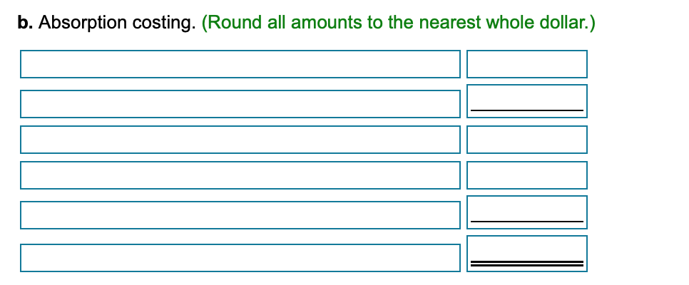 of goods sold Variable manufacturing costs Variable shipping costs Requirement 2. Prepare