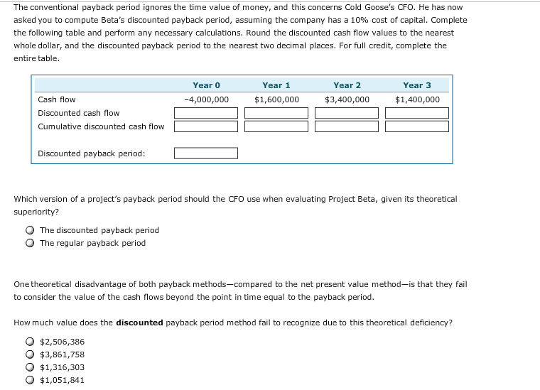 firms establish and identify a maximum acceptable payback period that helps in