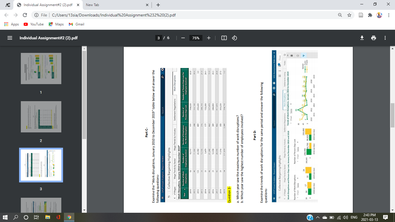 Assignment#2 (HUMA 66) Please follow the steps and answer the questions for