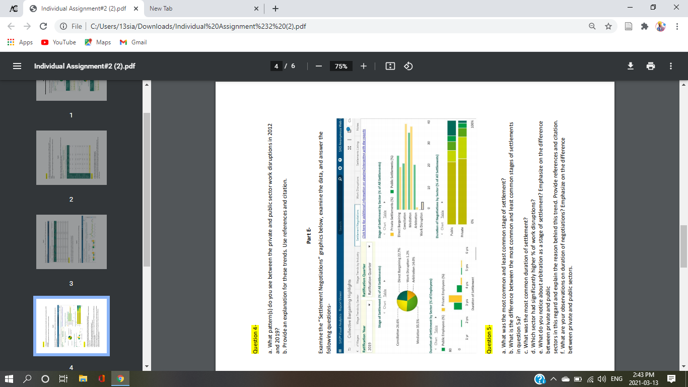 the assignment: Part A- + 1 / 6 From the "Overview of