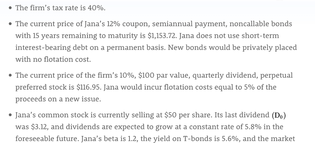 of Capital Corporate Finance: A Focused Approach Chapter Contents Chapter Review Mini