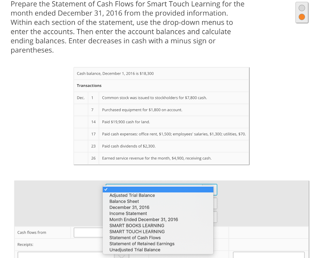 Prepaid Rent 10,000 Furniture 17,600 Accumulated Depreciation--Furniture 6,000 Accounts Payable 2,000 Salaries