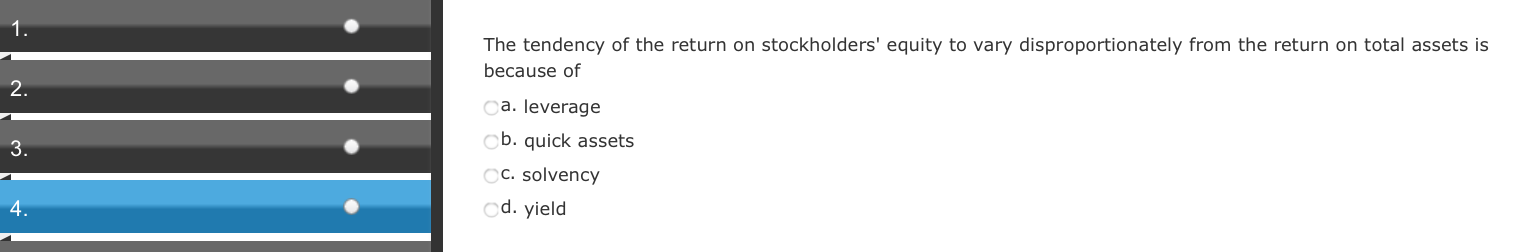 income statement 2. Ca. above income from continuing operations b. below income