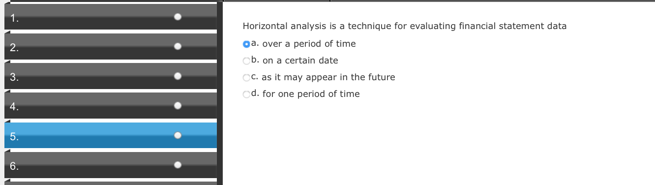 from continuing operations c. without related tax effect 3. d. as an