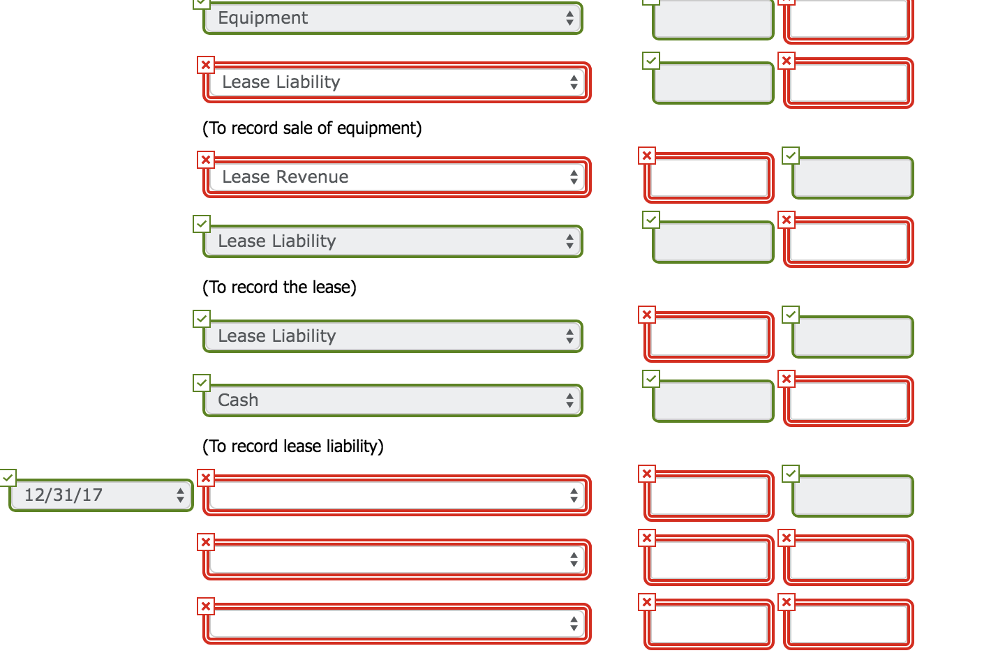 on January 1, 2017, Elmer's Restaurants sells a computer system to Pharoah