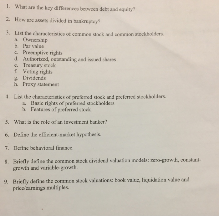 please give answer to problem no. 3, 4, 5, 8, and 9.