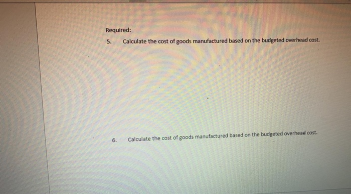 following costs are attributed to the Quilt Company: Purchase of raw materials