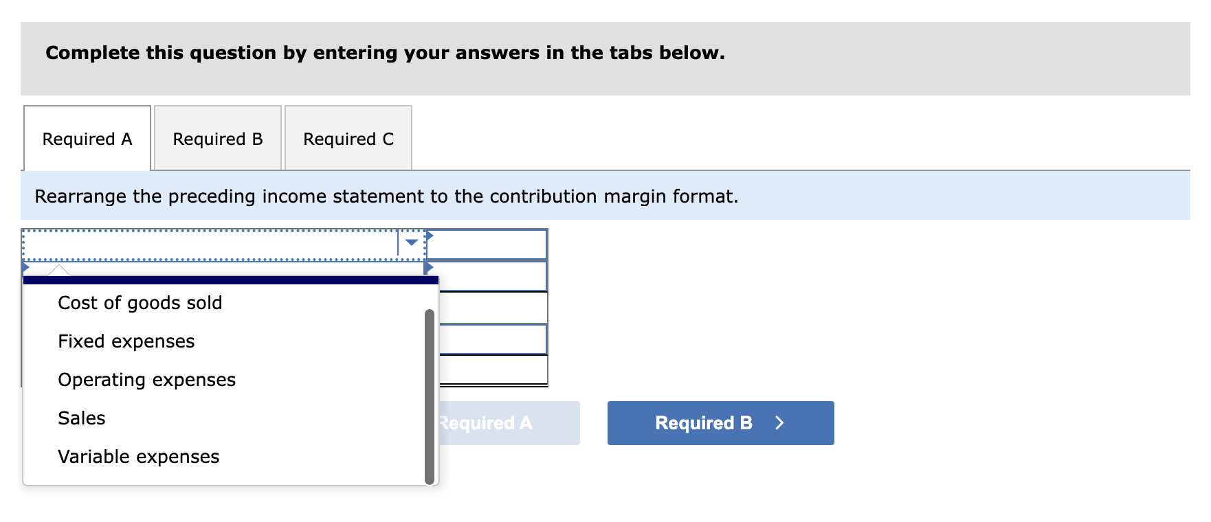 breakeven point LO 12-7, 12-8, 12-9, 12-11 Presented here is the income