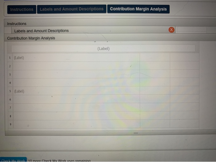 $9,000,000.00 $8,815,000.00 2 3 Sales Variable costs: Variable cost of goods sold
