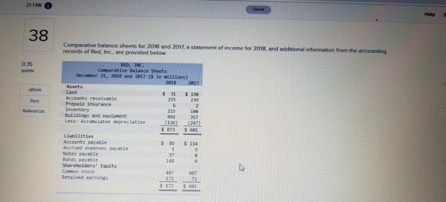 38. I'm stuck on operating expense (my answer is wrong) please fix