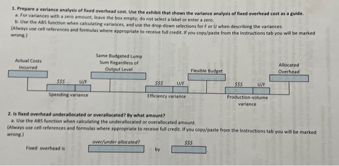 same format and plz include formulas and cell references, please and thanks.