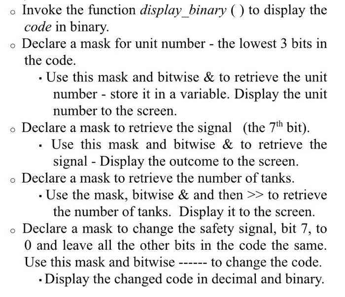  Please write a C program and meet the following requirements. "code"