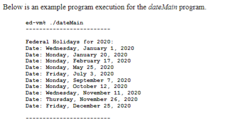 day Type UML class diagram is as follows: 4 JANUARY FEBRUARY Moo
