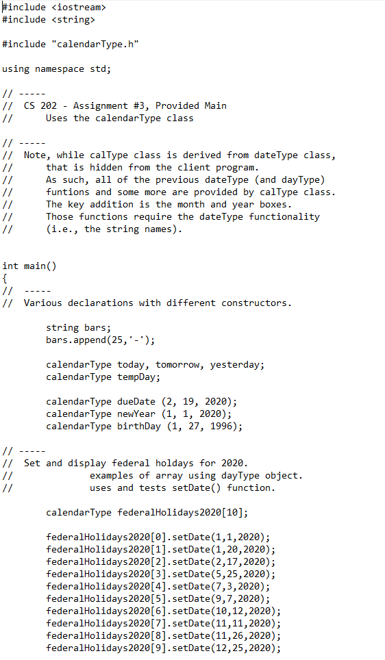 +readDate(): void +nextDay(): void +nextDay (int) : void +prevDay(): void +prevDay (int)
