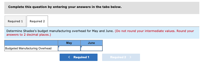 [The following information applies to the questions displayed below.) Shadee Corp. expects