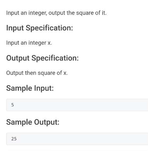  Sample Output