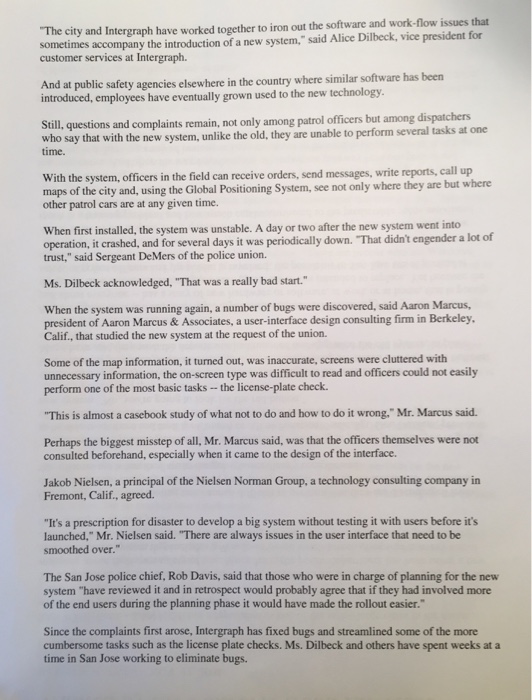 below Wanted by the Police: A Good Interface By KATIE HAENER NOV.