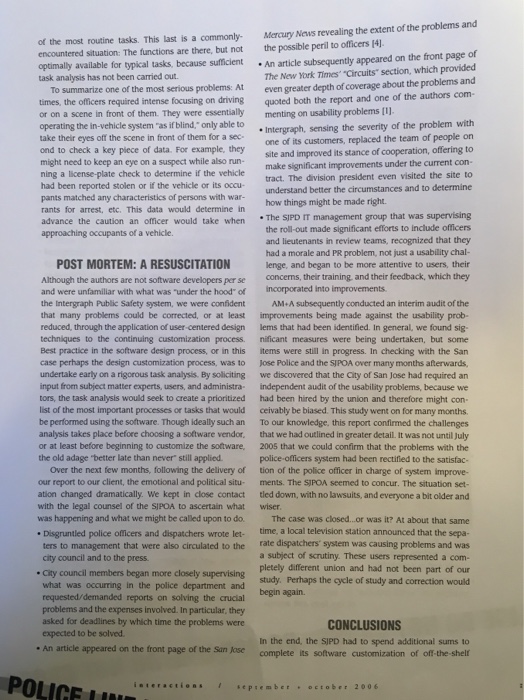 using a new mobile dispatch system that includes a Windows-based touch-screen computer