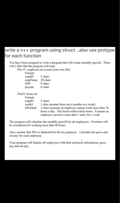  write a C++ program using struct..also use protype for each function