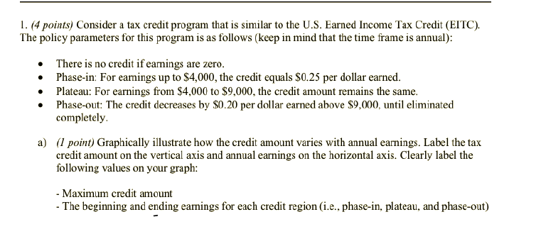 of the EITC for an Unmarried Tax Filer with One Child. 2018