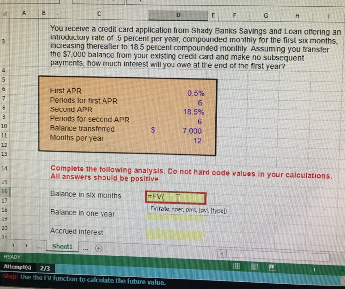Please show how to answer the questions with excel functions. Thank you