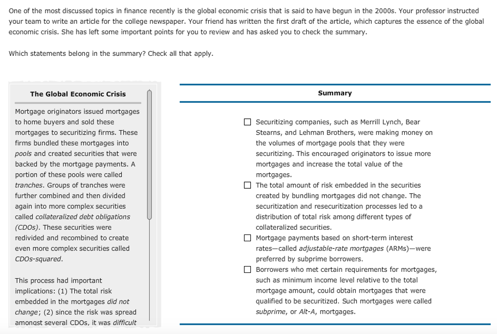 markets. These financial instruments can be categorized on the basis of their