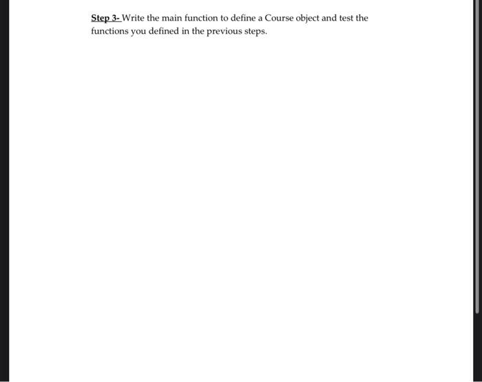 following member variables: - firstName (a string) - lastName (a string) -