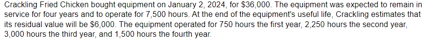 Can someone please help solve for the remainder, with steps Crackling Fried